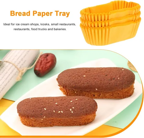 Vista 8 de Forros para cupcakes en forma de barco, 1000 unidades, tazas de papel amarillo para hornear cupcakes o mini aperitivos