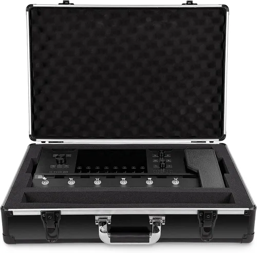 Vista 7 de ANALOG CASES Line 6 Helix/Helix LT - Estuche rígido UNISON ligero Ultra-Lightweight and Durable Aluminum Case, Die-Cut Foam Padded Interior With