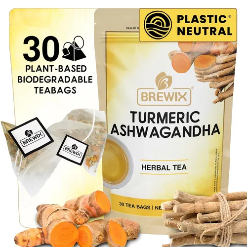Vista 18 de BREWIX, Bedtime Blossom - Té suelto de hierbas (más de 50 tazas) sin cafeína y totalmente natural Mezcla relajante floral nocturna Rooibos