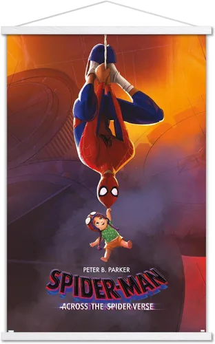 Vista 21 de Trends International Marvel Spider-Man: Across The Spider-Verse - Póster de Peter & Mayday Parker de una hoja, 34 pulgadas de largo x 22.4 pulgadas