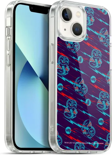 Vista 91 de Head Case Designs Funda de gel suave con licencia oficial de Cobra Kai Eagle Fang Logo Key Art compatible con Apple iPhone 7 Plus/iPhone 8 Plus