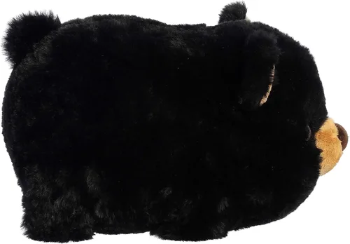 Vista 3 de Aurora Adorable animal de peluche Spudsters de oso de cerdo, forma redonda para acurrucarse reconfortantes, perfecto para niños de todas las edades