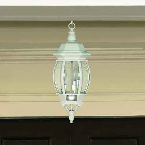 Vista 6 de Nuvo 60/885 Farol de pared con paneles biselados de color claro., 60/894, 60.00watts, 120.00 volts
