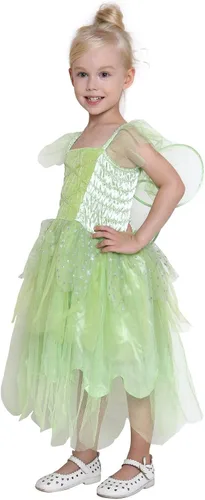 Vista 3 de Jason Party Tinkerbell - Disfraz de hada de dientes de hada para niñas, vestido de cosplay