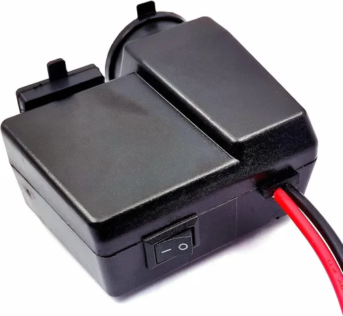 Vista 7 de DEVMO Cargador USB dual de 5 V/2.1 A, impermeable, abrazadera para manillar de motocicleta, adaptador de corriente, sistema de carga USB con enchufe