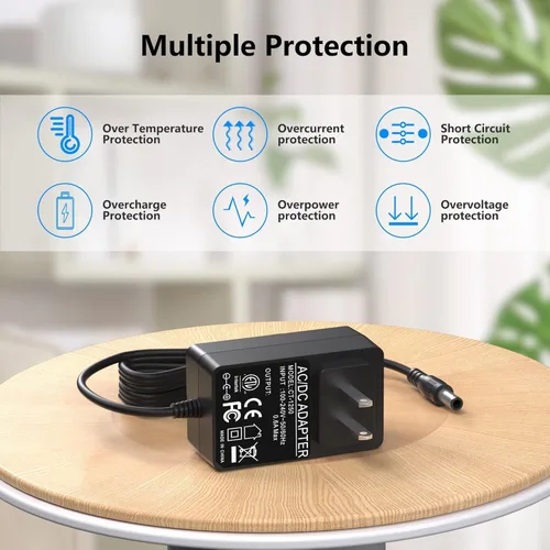 Vista 4 de VHBW Reemplazo para cargador de aspiradora INSE compatible con INSE S6 S6P S600 S6T S6P Pro S610 S650 S670 23Kpa 250W cable de alimentación