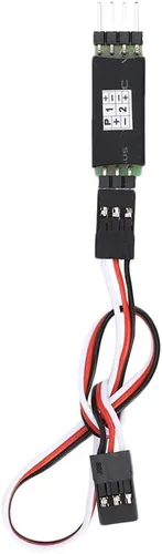 Vista 6 de Accesorio de interruptor de controlador RC para automóvil RC - Interruptor de cable receptor de luz de tercer canal, kit de interruptor de palanca