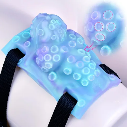 Vista 14 de Monster Dildo Grinder - Juguete sexual para mujeres, pequeño consolador de fantasía alienígena con almohadilla de fricción, estimulador