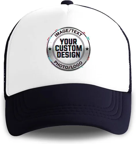 Vista 18 de Sombrero personalizado a granel Agregue su propio diseño aquí Sombreros personalizados Gorra de béisbol personalizada Hombres y mujeres