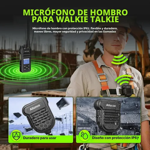 Vista 7 de Retevis NR30S Radio de 2 vías de largo alcance, reducción de ruido
