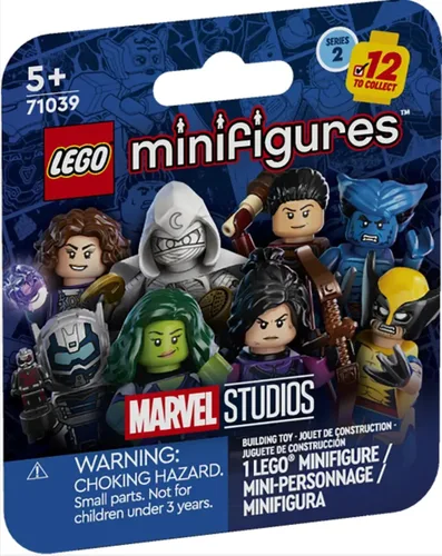 Vista 2 de LEGO Marvel Series 2 Minifigure: Agatha Harkness con capa de maléfica púrpura - Superhéroes 71039