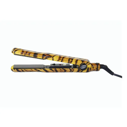 Vista 2 de ISO Beauty Newest Turbo Seda Limited Edition Animal 1" resistente a los Arañazos Placas Cerámicas alisador de cabello Flat Iron, Giraffe
