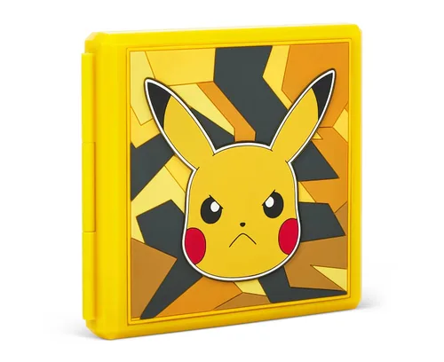 Vista 3 de PowerA Funda prémium para tarjetas de juego para Nintendo Switch Switch 2 Switch Lite OLED Model - Camo Storm Pikachu