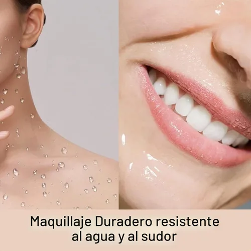 Vista 2 de Cubierta de tatuaje, corrector invisible impermeable para el cuerpo, piernas, contusiones, cicatrices, manchas oscuras, vitíligo, maquillaje