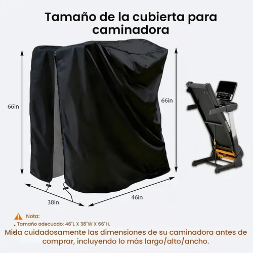 Vista 2 de Treadmill Cover — Waterproof Oxford Fit for Home/Gym Indoor Outdoor