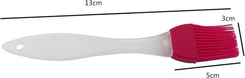 Vista 4 de 2 anillos de huevo, molde redondo de acero inoxidable de 3 pulgadas para magdalenas inglesas, molde antiadherente para panqueques con cepillo