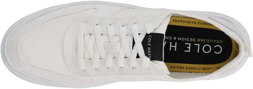 Vista 4 de Cole Haan Grandpro Rally - Tenis de lona para mujer, Cuero negro