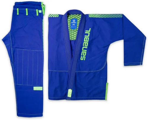 Vista 4 de Sanabul Highlights Professional Competition BJJ Jiu Jitsu Gi IBJJF Approved See Special Sizing Guide