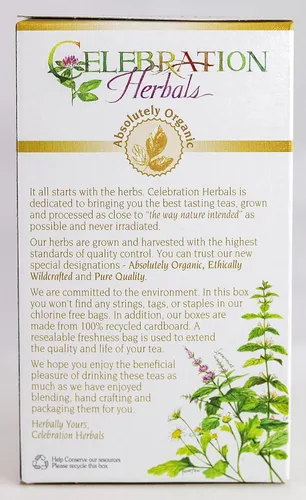 Vista 6 de Celebration Herbals - Té orgánico de hojas de gata y flor sin cafeína