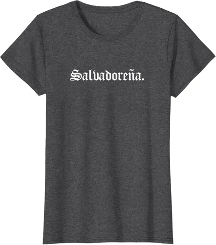 Vista 4 de Camiseta Salvadoreña Mujer, Negro