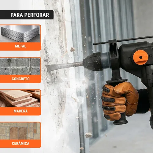 Vista 7 de Rotomartillo electropneumática SDS plus 5.0 Joules