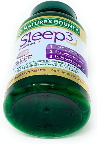 Vista 4 de Nature's Bounty Sleep3 10mg. Melatonina, 120 comprimidos