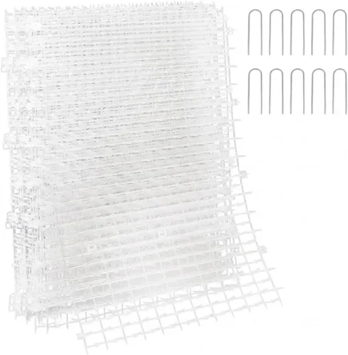 Vista 9 de POMEAT 15 alfombrillas para gatos con púas de 16 x 12 pulgadas, alfombrillas disuasorias para gatos al aire libre para gatos y perros, picos de gato