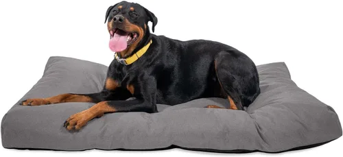 Vista 29 de K9 Ballistics Almohada rectangular resistente para perros medianos, funda extraíble, lavable, duradera y resistente al agua, cama para perro hecha
