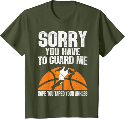 Vista 12 de Camiseta divertida de baloncesto para hombres y mujeres, Negro