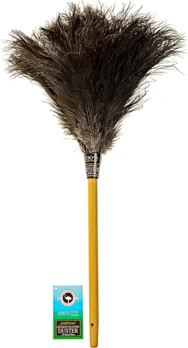 Vista 2 de Dusters Killer Plumeros de Plumas de Avestruz, Dusters Killer, Mini Plumero, 14" L