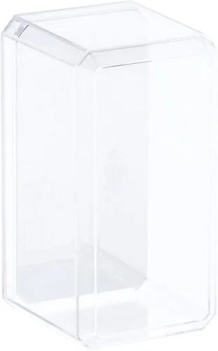 Vista 2 de Pioneer Plastics 164CD Clear Plastic Display Case for 1:64 Scale Cars (Mirrored), 3.5" W x 1.625" D x 1.75" H (Mailer Box)