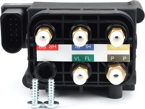 Vista 4 de Arnott VB-3427 Bloque de válvula electromagnética- 14-19 Mercedes Clase S (W222), w/o w/out 4MATIC, incl AMG