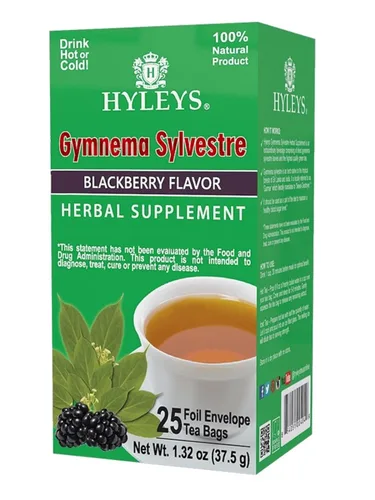 Vista 13 de Hyleys Remolacha y té verde con sabor natural a granada - Té de energía de hierbas - Apoya la concentración - 25 bolsas de té Beet Root & Green