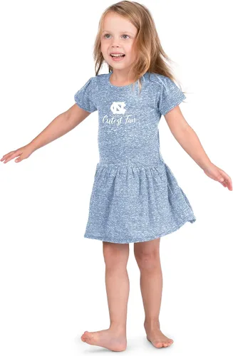 Vista 8 de Little King NCAA Knobby - Vestido para niñas pequeñas, tallas 2T, 3T y 4T