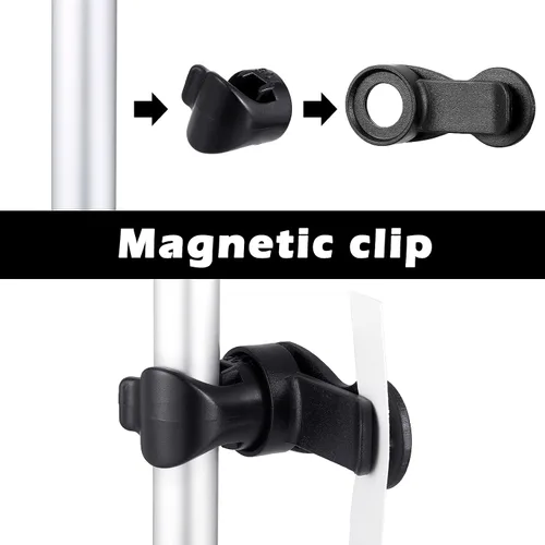 Vista 5 de Moxweyeni Clip de vejiga, 3 unidades, clip para tubo de agua, manguera de hidratación, clip magnético, clip de mochila militar, accesorios