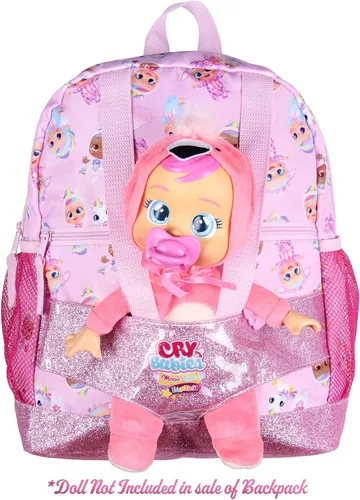 Vista 2 de Cry Babies Magic Tears Personajes Portabebés Mochila de doble compartimento