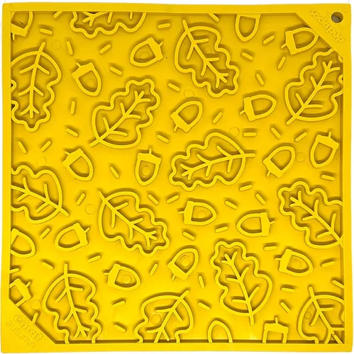 Vista 7 de SodaPup Flower Power eMat - Tapete Alimentador Duradero para Lamer Fabricado en EE.UU. con Goma No Tóxica, Segura para Mascotas, Apta para Alimentos