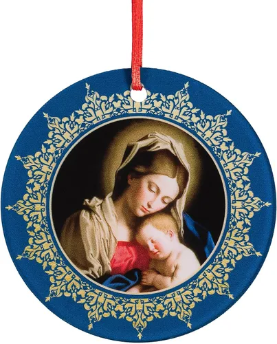 Vista 6 de Adoración de los Pastores Adorno Acrílico - Decoración Tradicional Católica y Cristiana de Navidad - Escena de la Natividad, Adornos Decorativos