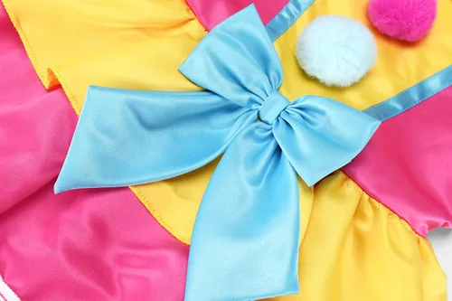 Vista 5 de ReliBeauty Disfraz de payaso para niños y niñas, disfraz de circo con peluca
