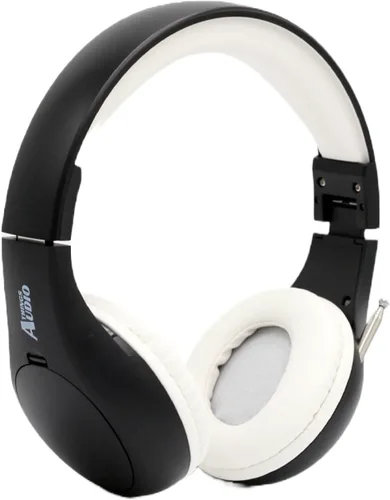 Vista 20 de Auriculares de radio FM personales portátiles con antena extraíble para gran recepción, caminar, trotar, relajarse, escuela, radio conversacional