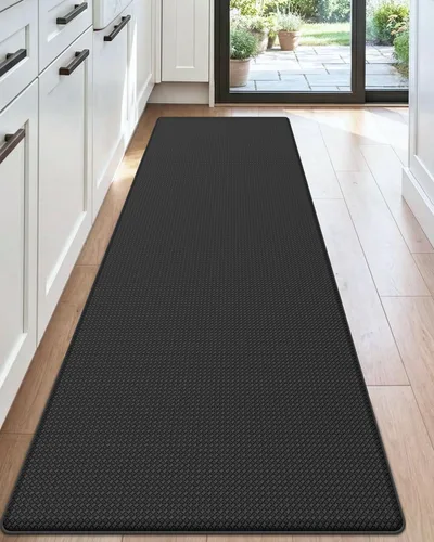 Vista 42 de DEXI Alfombrillas de Cocina Acolchadas Anti Fatiga, 17x59, Alfombra de Pasillo para Estar de Pie Impermeable, Espuma Viscoelástica Cómoda Acolchada