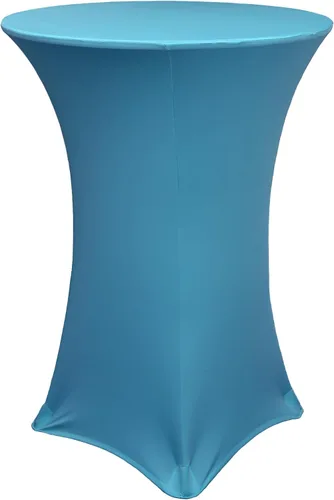 Vista 12 de Mantel de 30 pulgadas para mesa redonda, funda para mesa, Negro