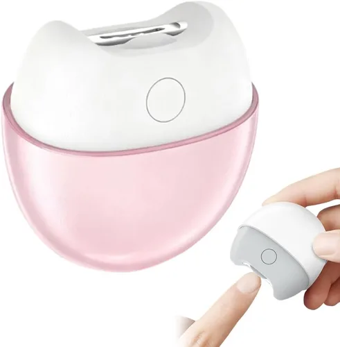 Vista 11 de Cortaúñas eléctrico, 2 en 1, recortador de uñas automático y amoladora con luz LED, cortaúñas eléctrico de 2 velocidades con colección de escombros