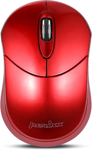 Vista 9 de Perixx PERIMICE-802B - Mouse inalámbrico Bluetooth, diseño portátil para Windows, iOS y tabletas Android, goma negra
