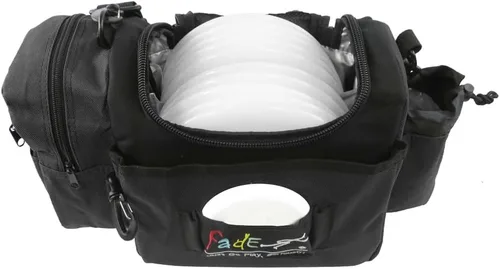 Vista 5 de Bolsa de golf Fade Crunch Box Disc Negro