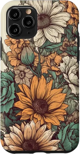 Vista 29 de Western Boho Leopard Sunflowers Cactus Funda Rodeo Cowgirl para iPhone 17
