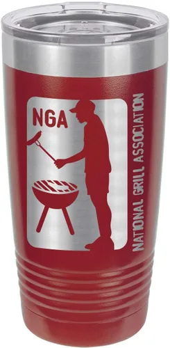 Vista 14 de OnlyGifts - Vaso con pajita para asar a la parrilla con grabado láser (20.1 fl oz)