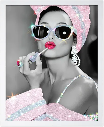 Vista 46 de Poster Master Impresión de labios dorados, póster de mordida de labio, arte moderno y minimalista, regalo bohemio para hombres y mujeres, diseño