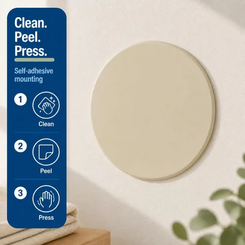 Vista 4 de Prime-Line Products CCU 11192 Protectores de pared (Pack de 5), U 9268 Marfil