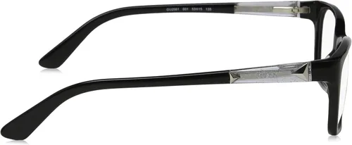 Vista 3 de Guess GU 2561 53001 - Gafas de 2.087in, color negro brillante